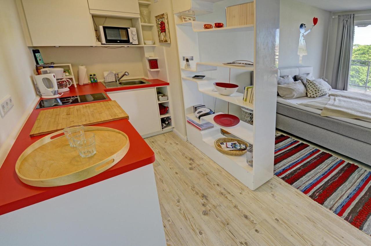 Fewo1846 - Flensview - Komfortables Studioapartment Mit Balkon Und Hafenblick Фленсбург Экстерьер фото